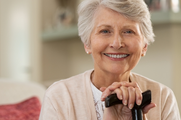 Portrait of a Smiling Senior Woman